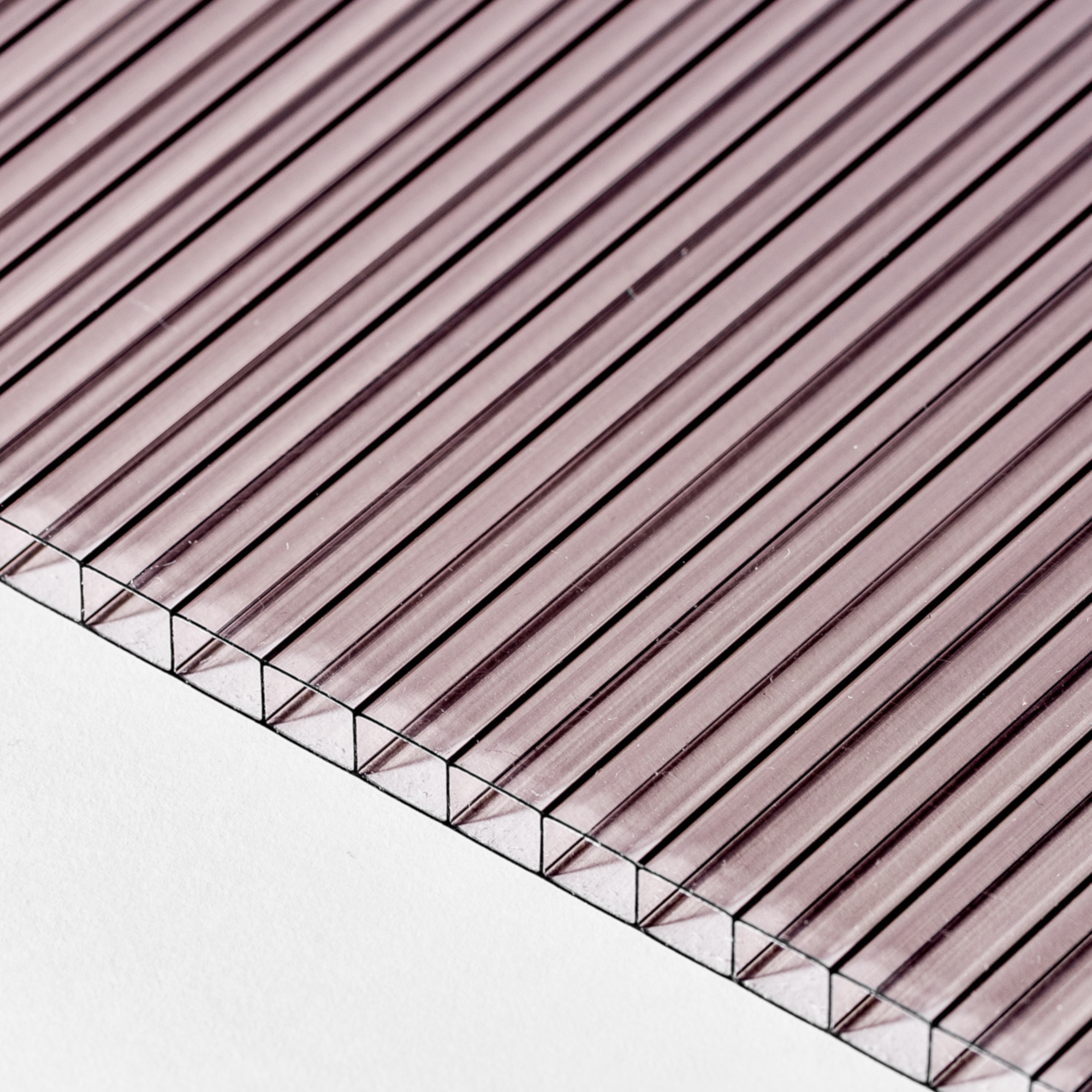 Deska polykarbonátová dutinková MULTICLEAR 6 BOX 2 WALL 1UV bronz 1050×7000 mm ARLA PLAST