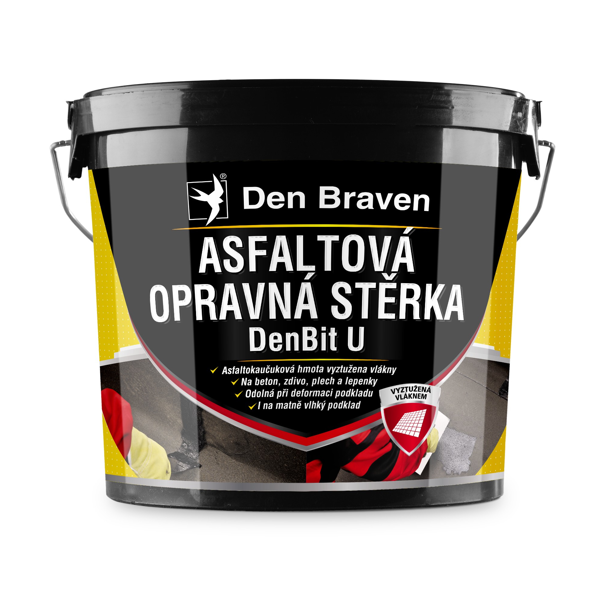 Stěrka opravná asfaltová DenBit U 5 kg Den Braven