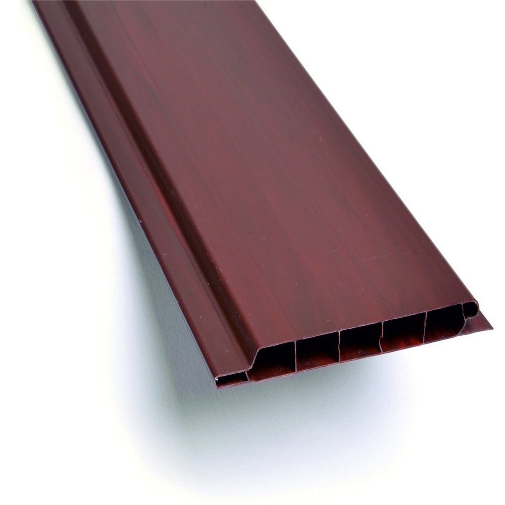 Palubka obkladová plastová mahagon 100×9×3000 mm HOPA CZ