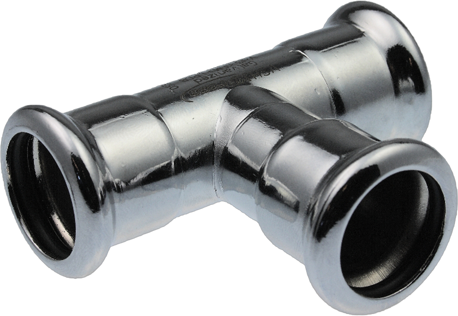 T-kus redukovaný lisovací Sanha Therm 24130 22×15×18 mm