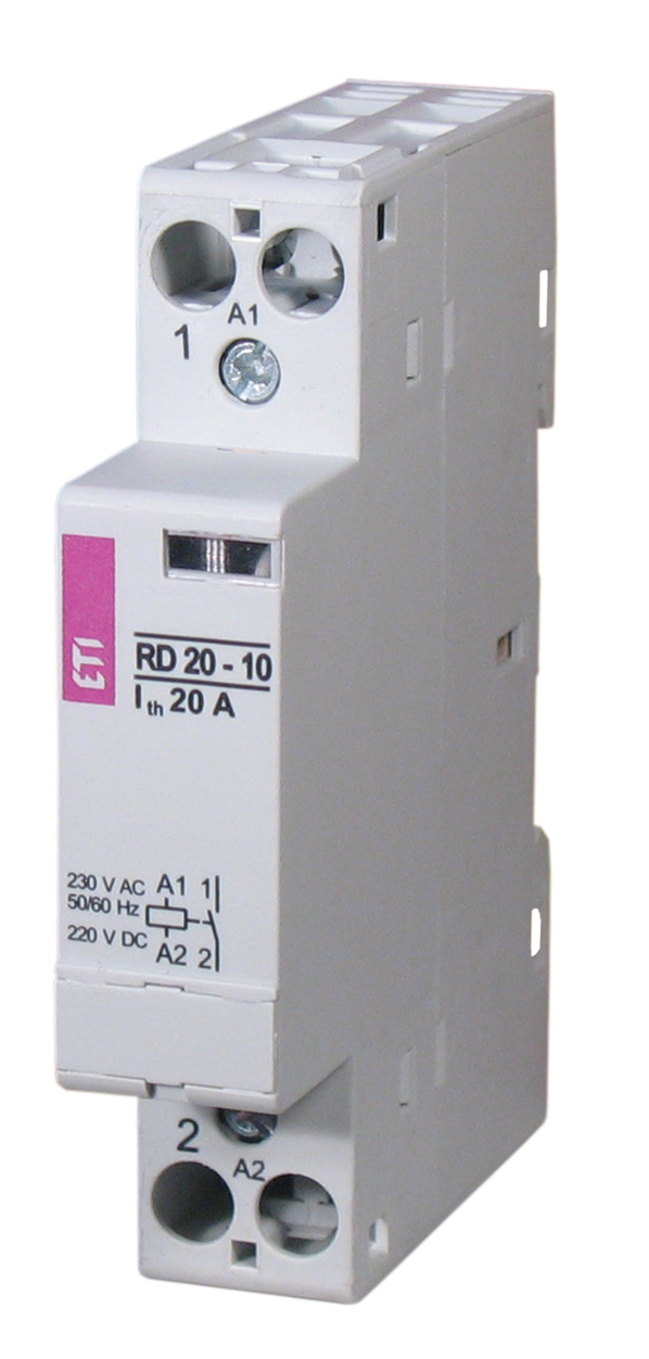 Stykač ETI RD 20-10-230V AC/DC