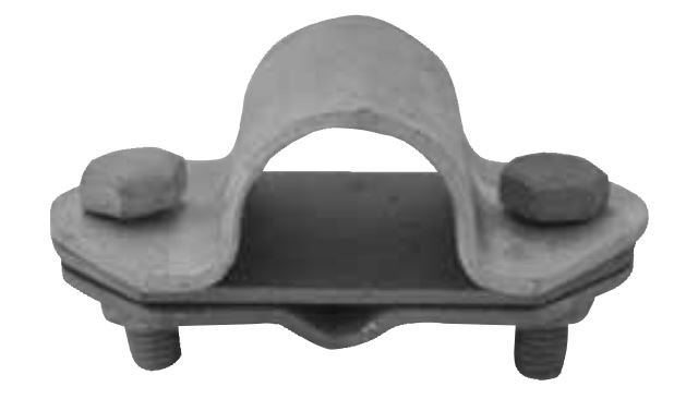 Svorka k jímací tyči SJ 02 (2×M8)