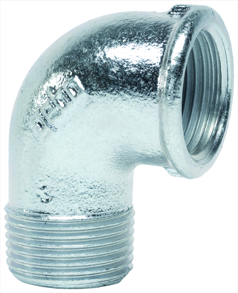 Koleno 90° pozinkované č. 92 3" MF