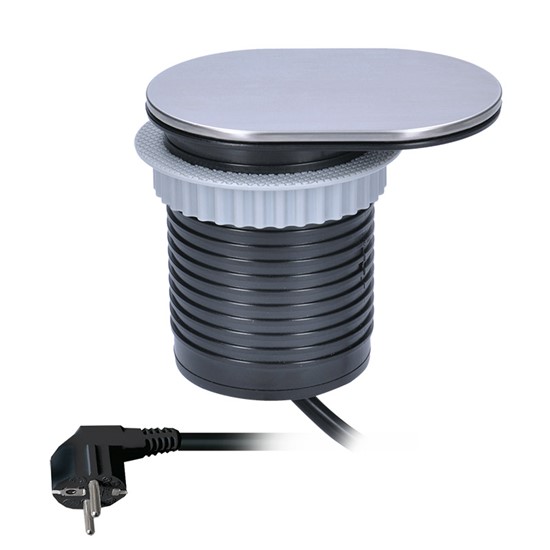 Zásuvka vestavná oválná Solight