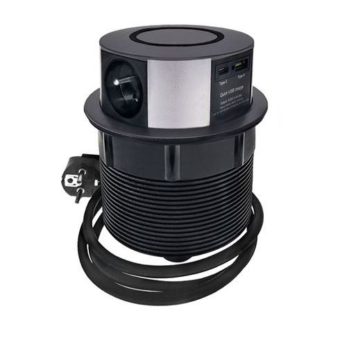 Modul zásuvkový do nábytku Solight