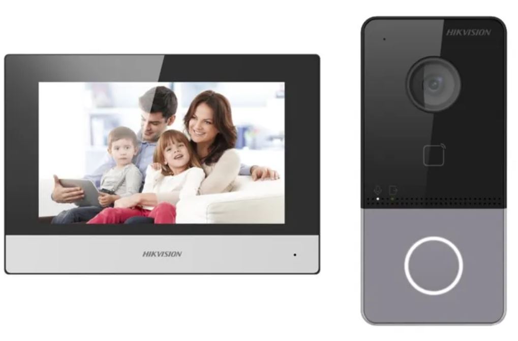 Videotelefon IP sada Hikvision DS-KIS603-P(B)