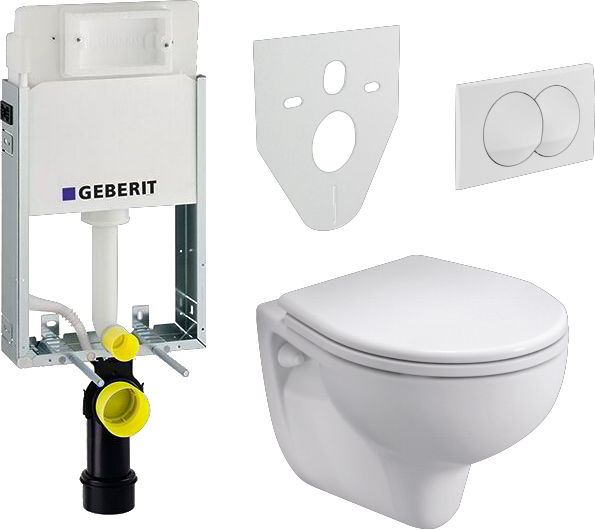 Set 5 v 1 pro závěsné WC Geberit 110.100.11.1.EV9 GEBERIT