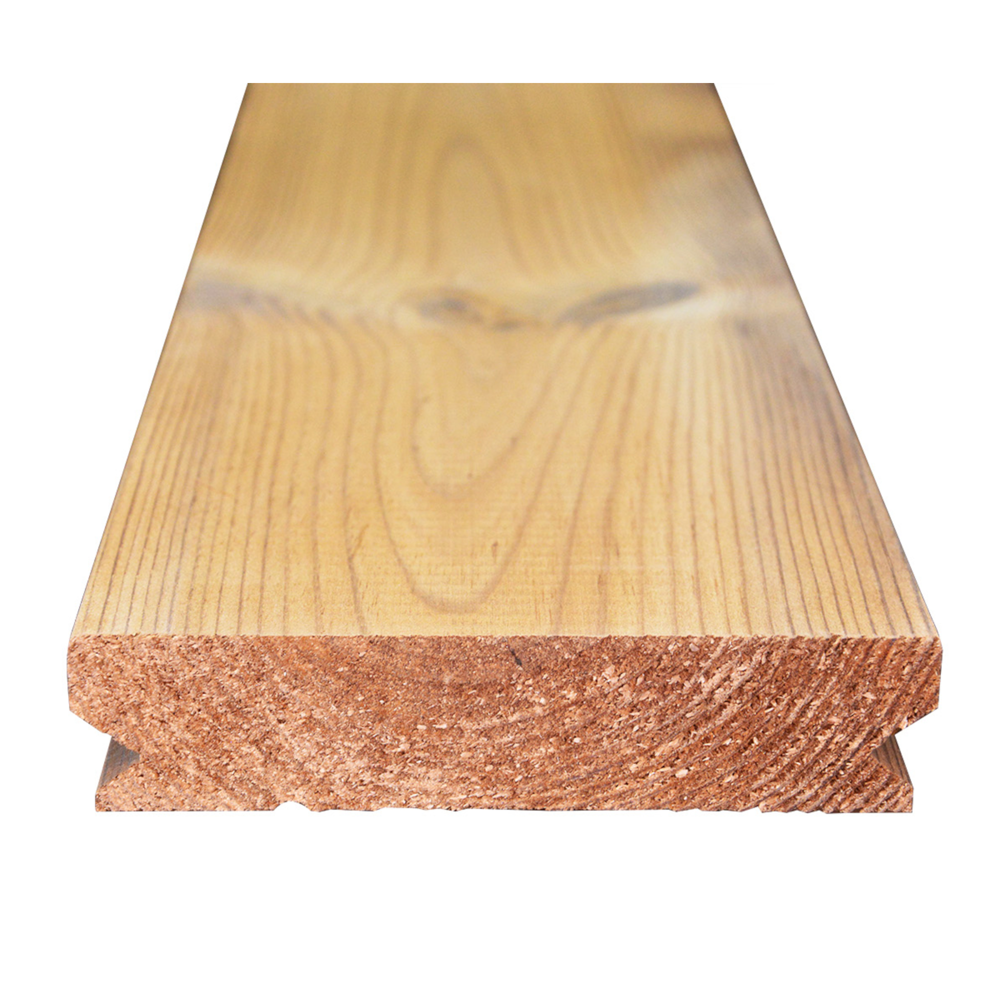 Prkno terasové AU-MEX Thermo borovice Clip 26×118×4500 mm AU-MEX