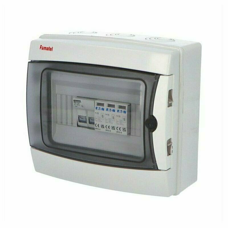 Rozvodnice pro fotovoltaiku Famatel IP 65 pro 1 string T2