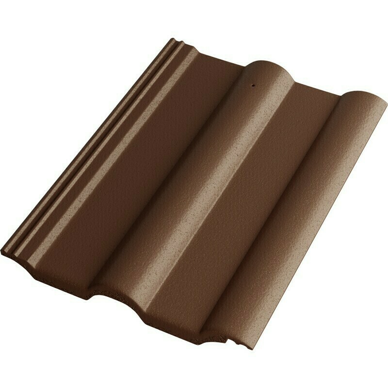 Taška střešní Betonpres Exclusiv tmavohnědá BETONPRES