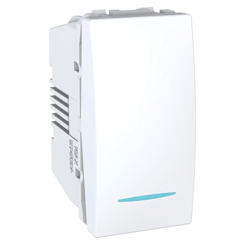 Přepínač křížový řazení 7So Schneider Unica 1 modul polar Schneider