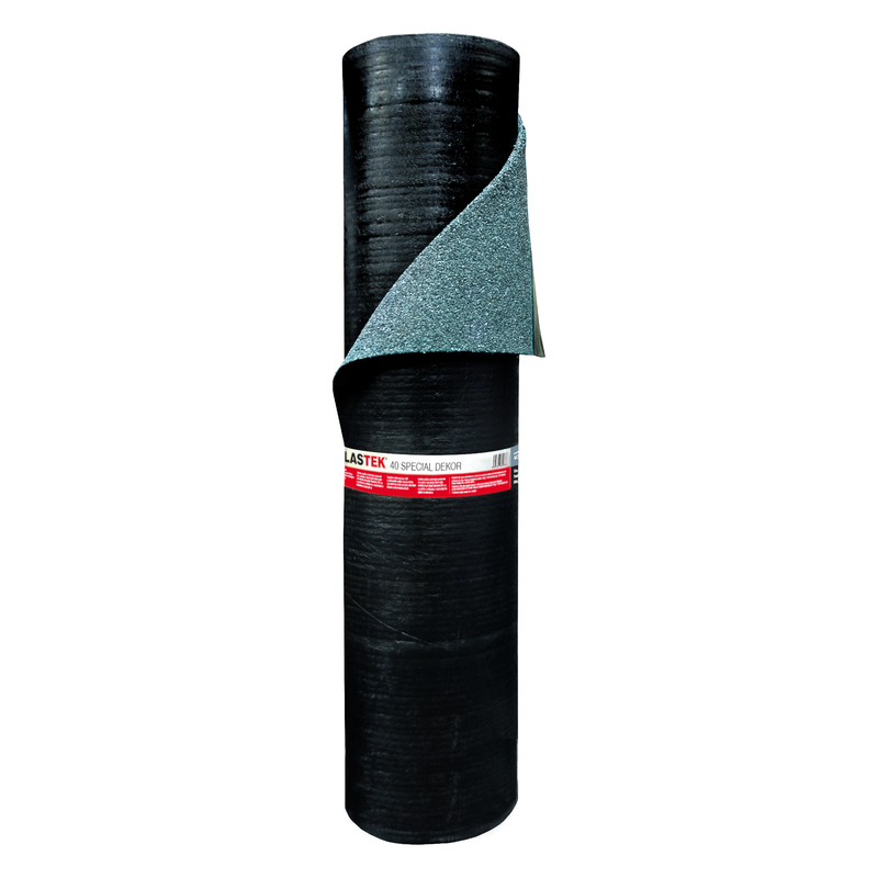 Asfaltový pás hydroizolační ELASTEK 50 SPECIAL DEKOR modrozelený (5 m2/role) DEK