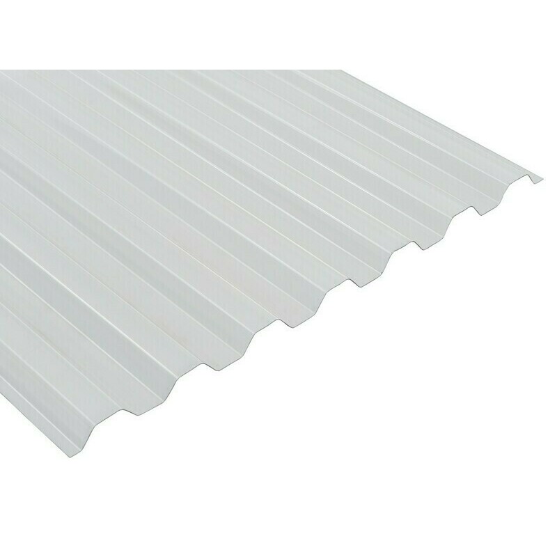 Deska polykarbonátová trapézová MARLON CS TR 76/16 2UV čirá 1