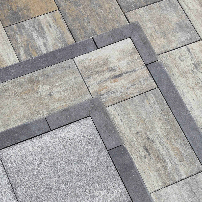 Obrubník rohový vnější BEST LINEA standard antracitový 80x250x250 mm BEST