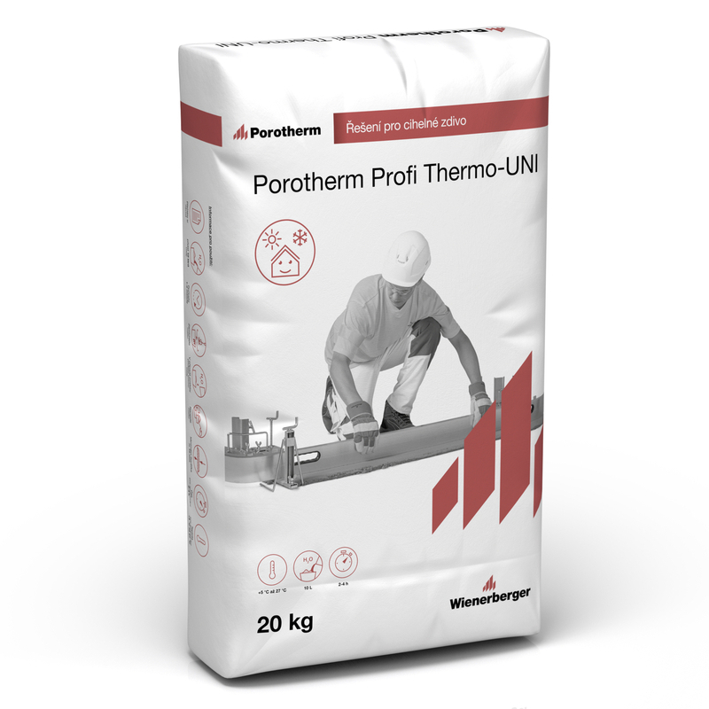 Malta zakládací Porotherm Profi Thermo UNI 20 kg Porotherm