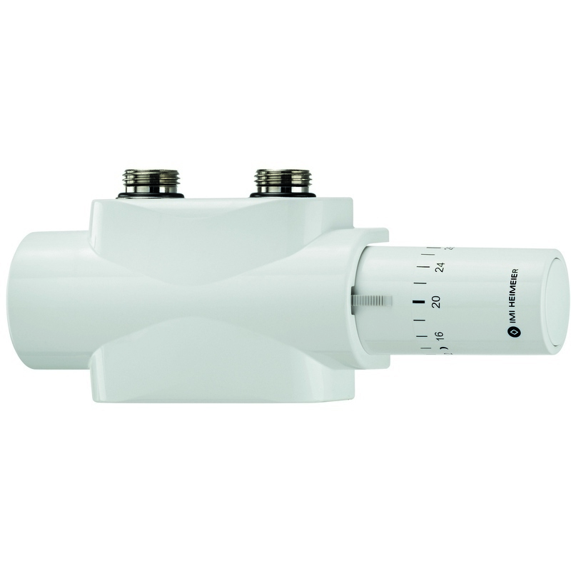 H ventil termostatický IMI Heimeier Multilux 4 s hlavicí Halo bílý přímý