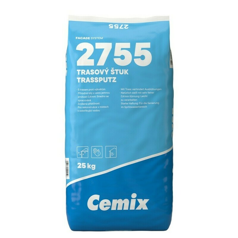 Štuk trasový Cemix 2755 25 kg Cemix