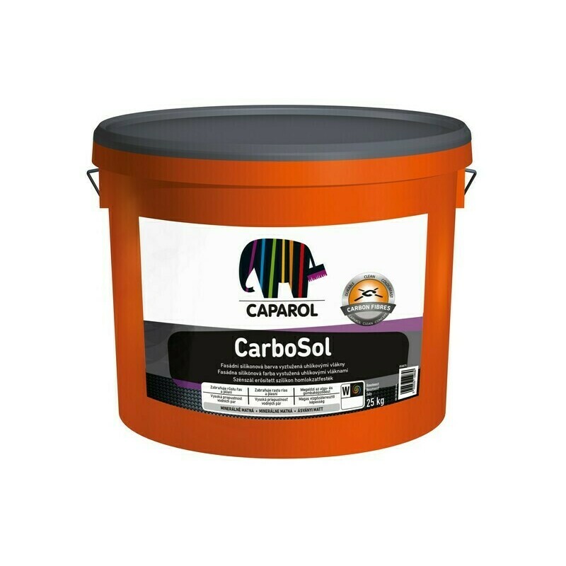 Barva fasádní silikonová Caparol CarboSol bílá 22 kg Caparol