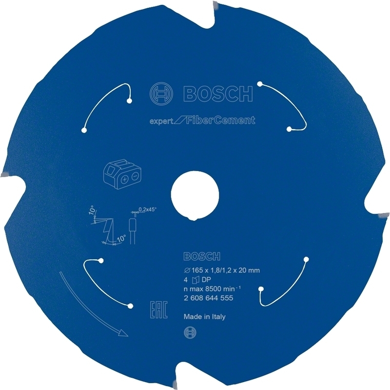 Kotouč pilový Bosch Expert for Fiber Cement AKU 165×20×1