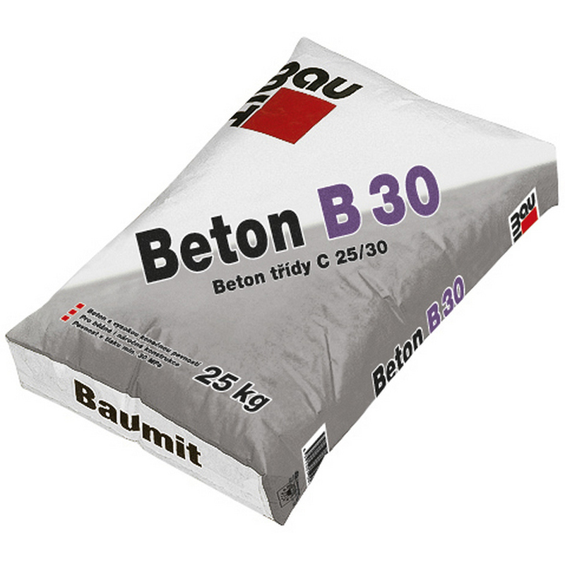 Beton konstrukční Baumit Beton B 30 25 kg Baumit