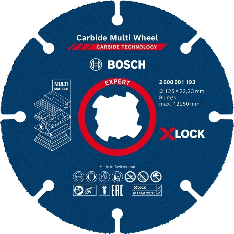 Kotouč řezný Bosch Expert Carbide Multi Wheel X-LOCK 125 mm Bosch