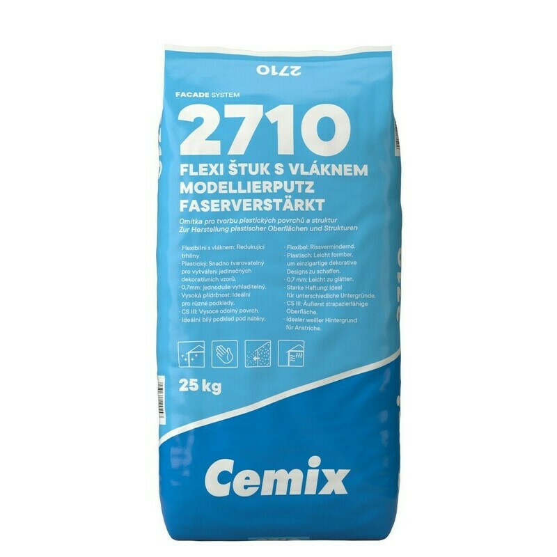 Štuk speciální Cemix 2710 FLEXI 25 kg Cemix