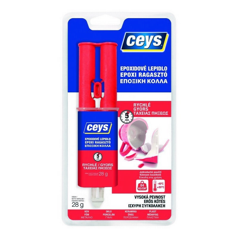 Lepidlo epoxidové Ceys EPOXI rychlé 28 g