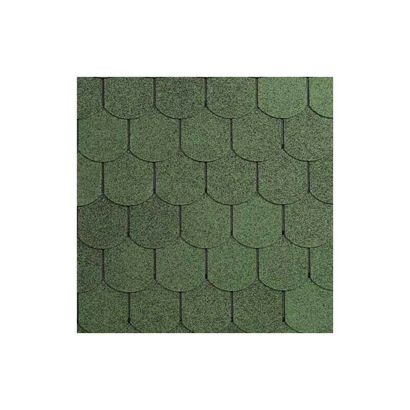 Šindel asfaltový IKO Superglass Biber 03 amazon zelená 3 m2 IKO