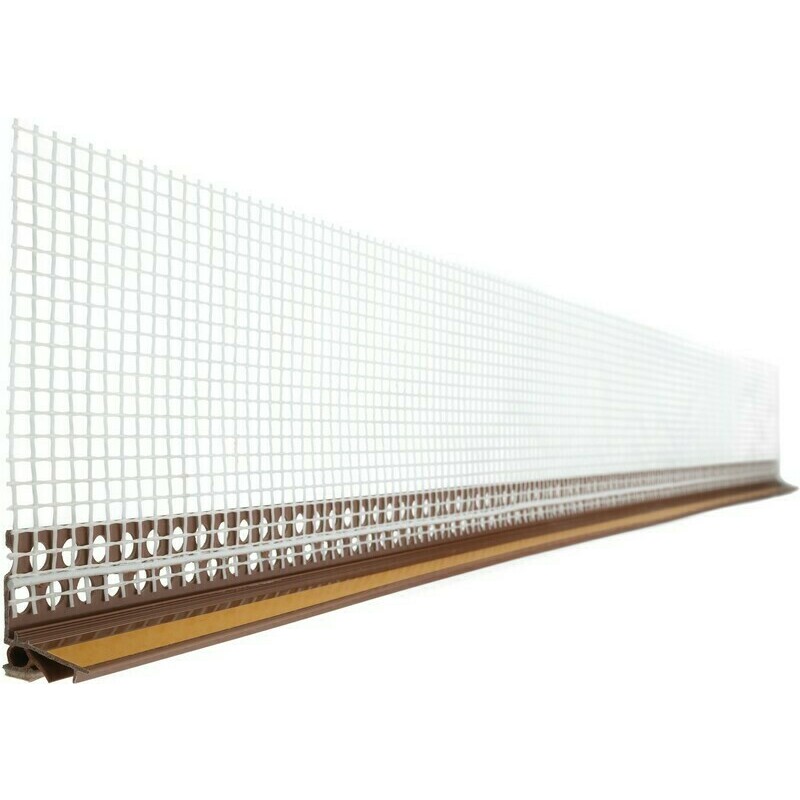 Profil okenní začišťovací 2D Retek LS2 hnědý 2