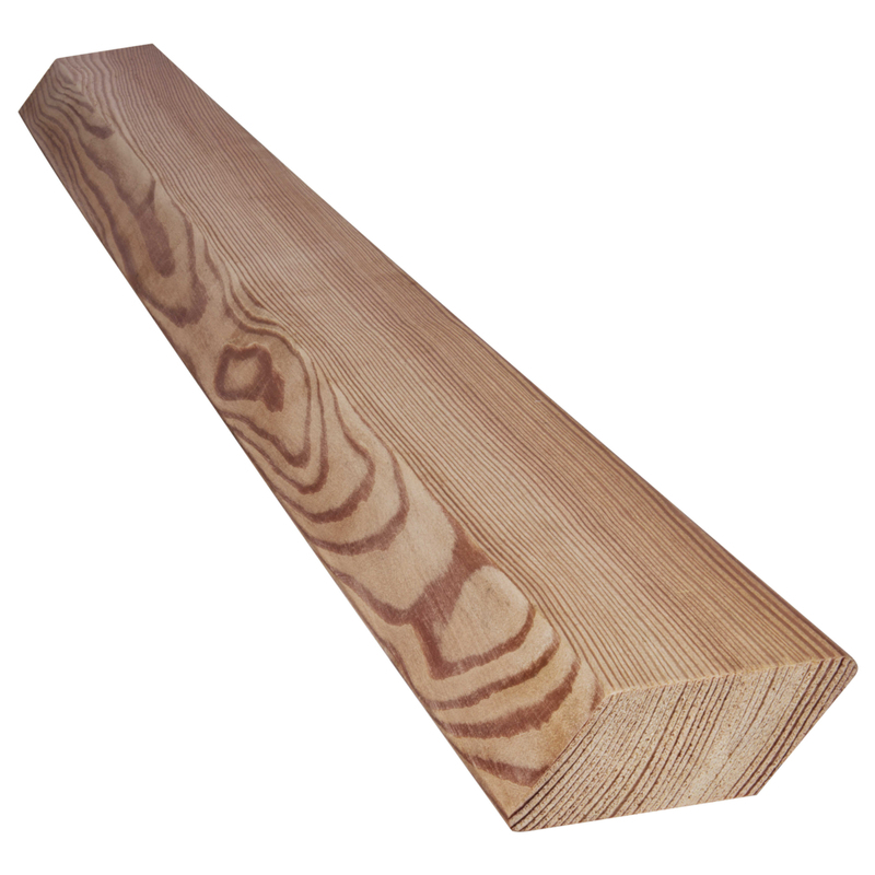 Fasádní profil AU-MEX Raute Modřín slezský 24×68×4000 mm AU-MEX