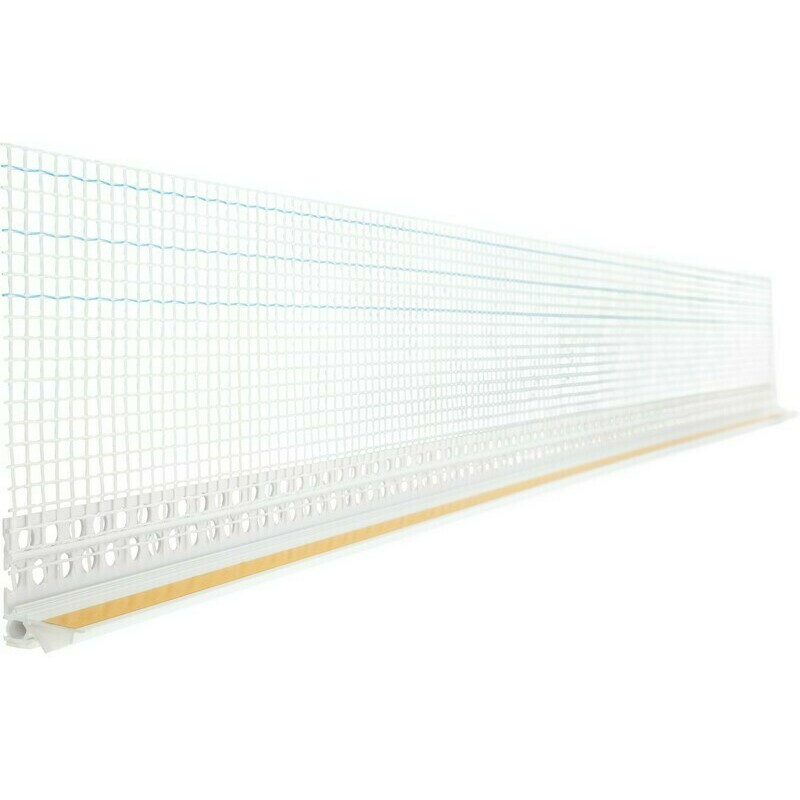 Profil okenní začišťovací 2D Retek LS2 bílý 2