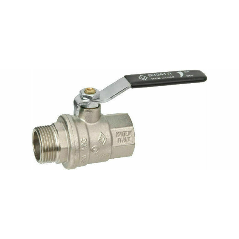 Kohout kulový voda Bugatti 1" MF s pákou
