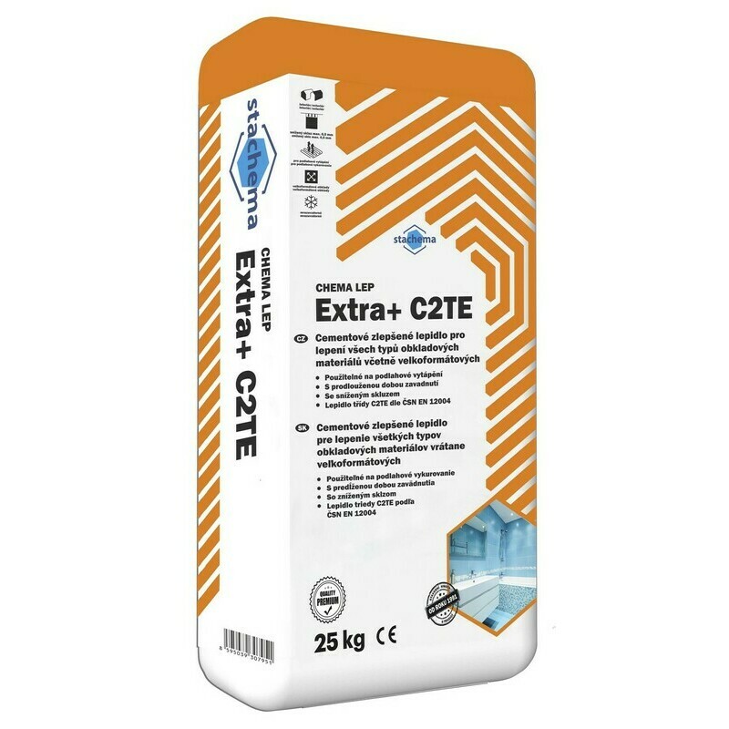 Lepidlo cementové Stachema CHEMA LEP Extra+ C2TE 25 kg Stachema