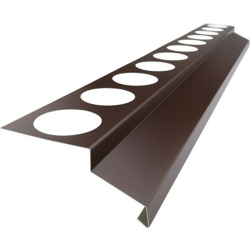 Profil balkónový rohový Retek šedý 2 m RETEK