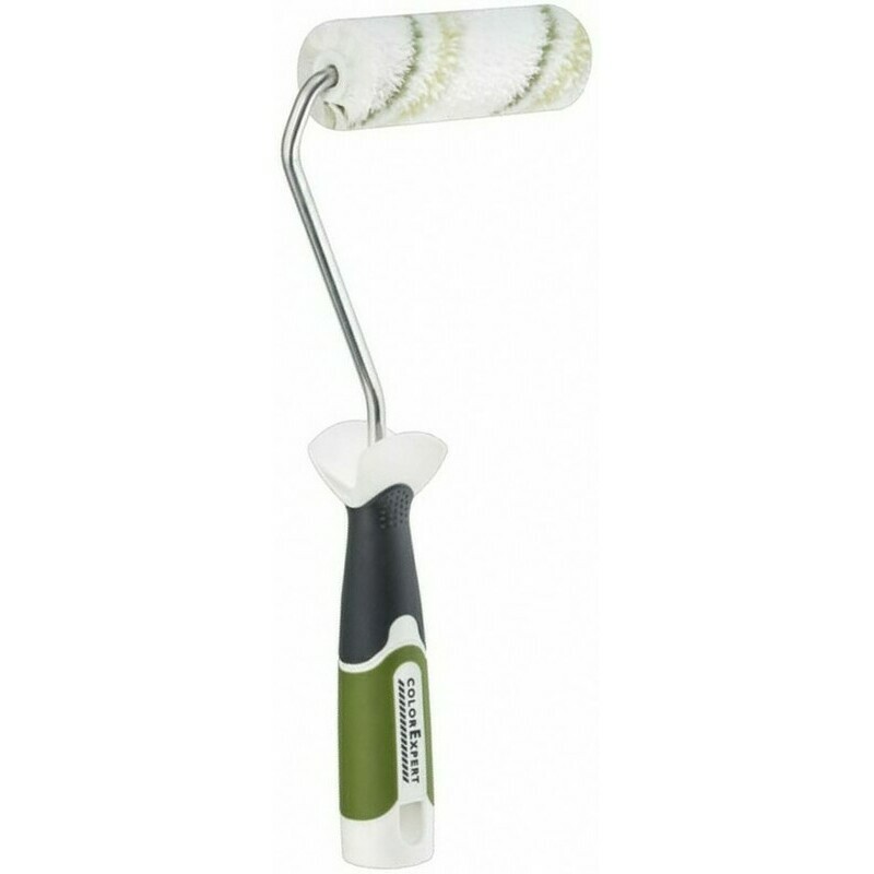 Váleček s držákem Color Expert Green Stripe 100×17×9×6 mm Color Expert