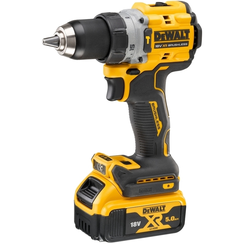 Šroubovák vrtací s příklepem AKU DeWALT DCD805P2T DEWALT