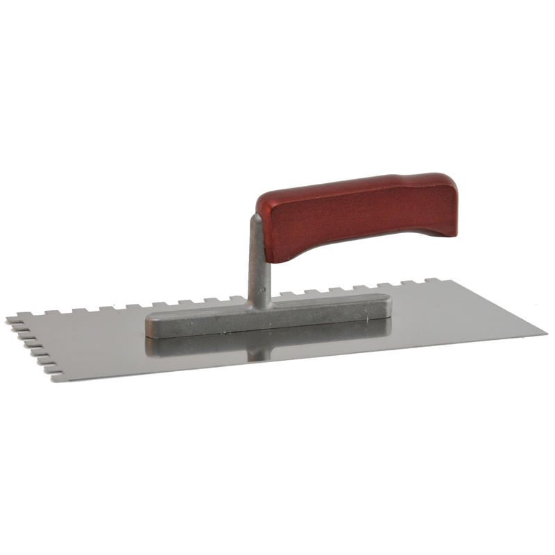 Hladítko nerezové zubové DEK HN20 DR 130×280 mm zuby 12 mm DEK