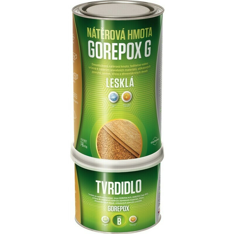 Nátěr epoxidový Stachema Gorepox G RAL 7045 lesk