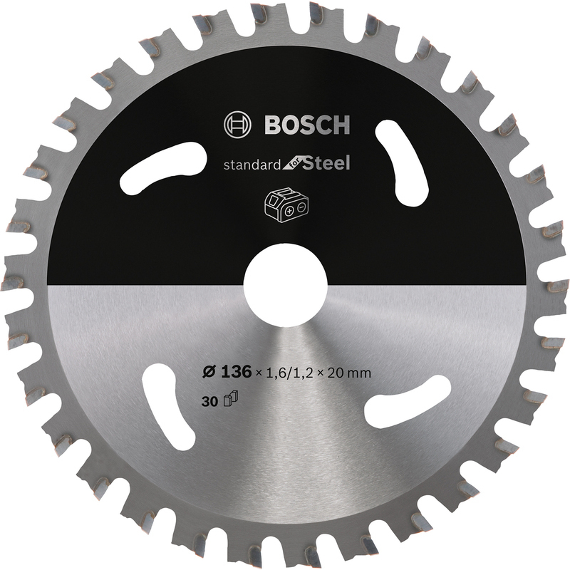 Kotouč pilový Bosch Standard for Steel AKU 136×20×1