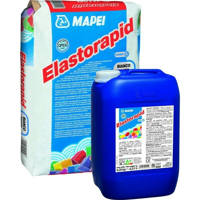 Lepidlo cementové C2FTE S2 Mapei Elastorapid B 6