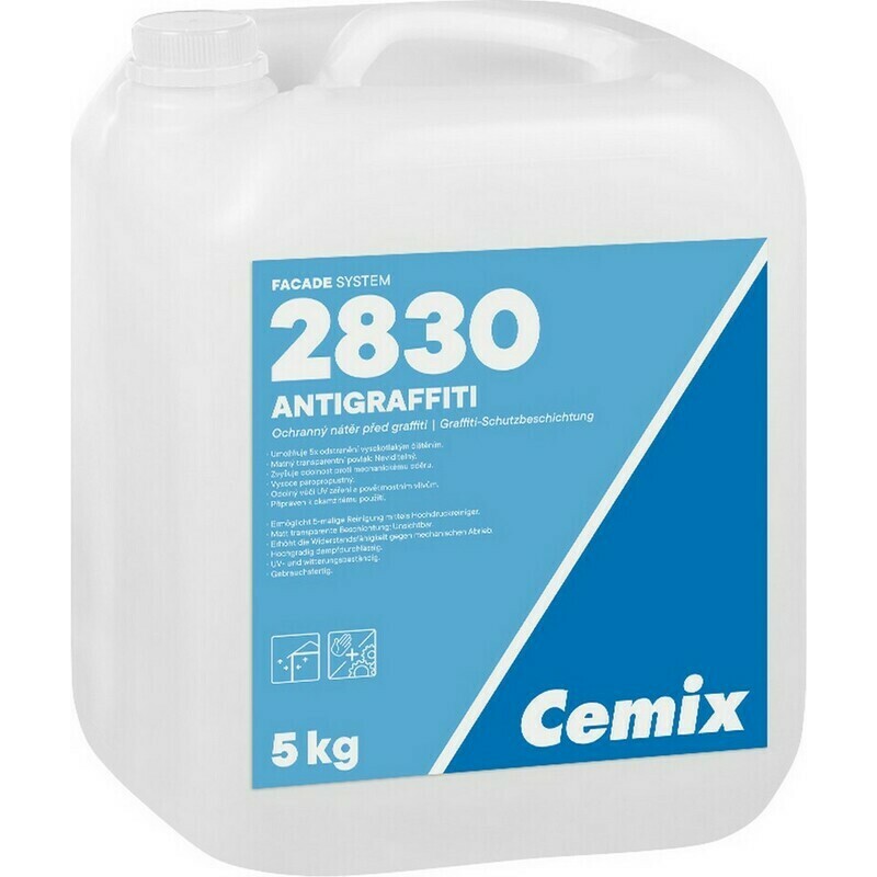 Nátěr permanentní Cemix 2830 ANTIGRAFFITI 5 kg Cemix