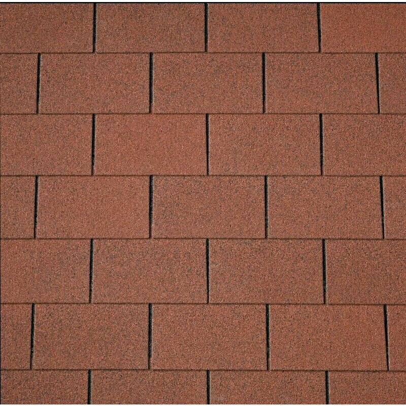 Šindel asfaltový IKO Armourglass Plus 10 cihlově červená 2 m2 IKO