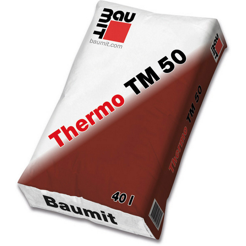 Malta zdicí Baumit Thermo malta 50 tepelněizolační 40 l BAUMIT
