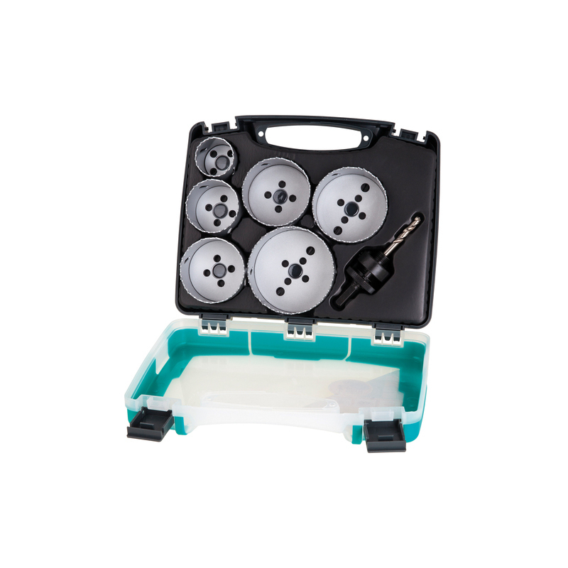 Sada děrovek Wolfcraft BiM 40–86 mm Wolfcraft