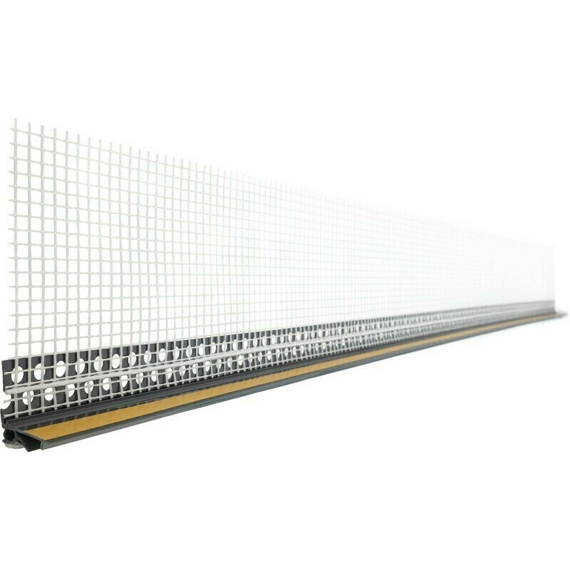 Profil okenní začišťovací 2D Retek LS2 černý 2