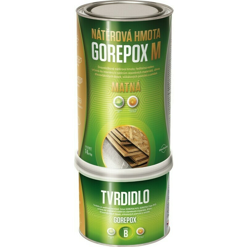 Nátěr epoxidový Stachema Gorepox M RAL 7045 mat