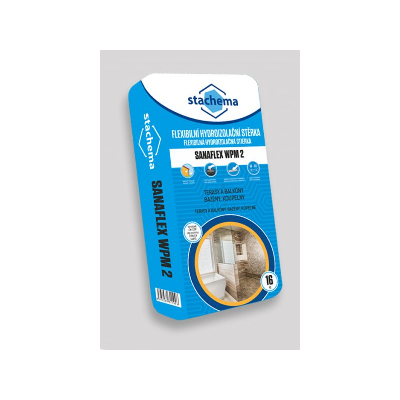 Stěrka hydroizolační Stachema Sanaflex WPM 2 16 kg Stachema
