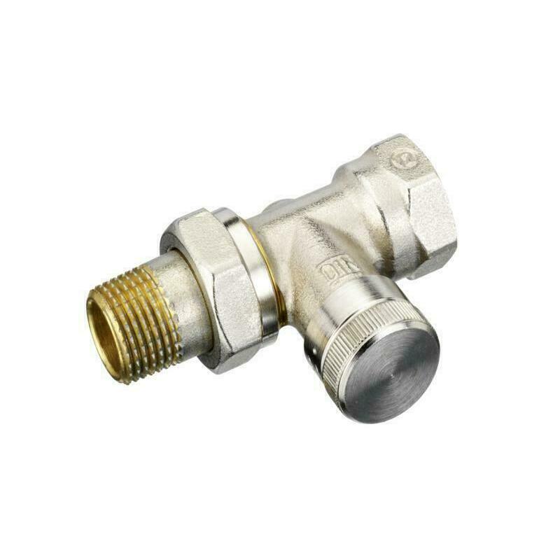 Šroubení uzaviratelné s vypouštěním Danfoss RLV DN 15 přímé 003L0144