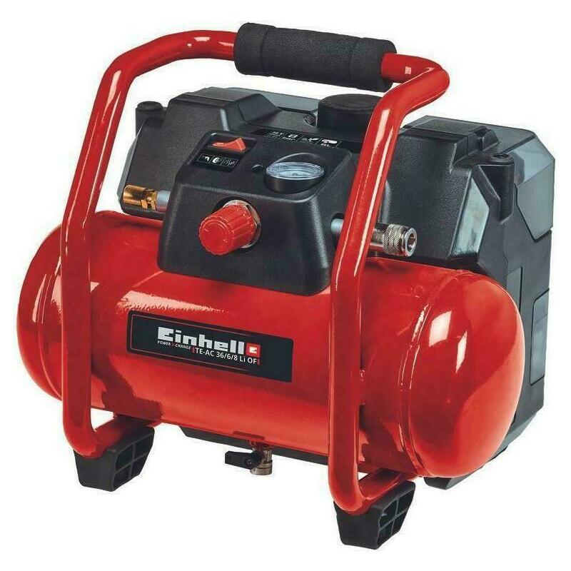 Kompresor AKU Einhell TE-AC 36/6/8 Li OF Set-Solo Einhell
