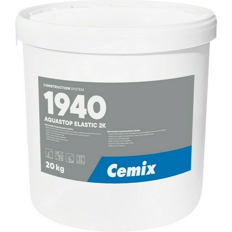 Hmota hydroizolační Cemix 1940 AQUASTOP ELASTIC 2K 20 kg Cemix